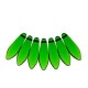 Czech Glass Daggers beads 5x16mm Chrysolite